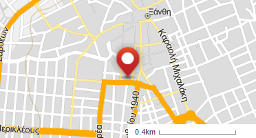 Location of business on map