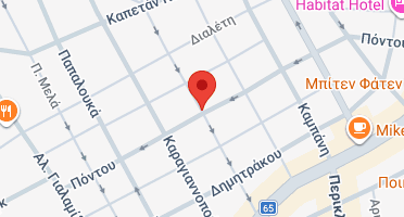 Location of business on map
