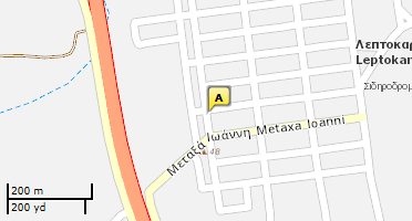 Χάρτης και σημείο της επιχείρησης