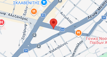Location of business on map