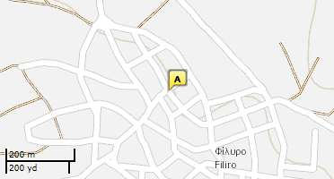 Location of business on map