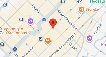 Location of business on map
