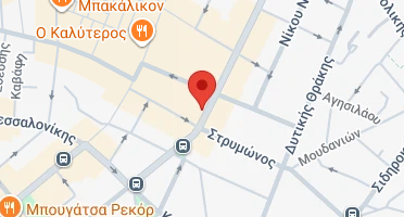 Location of business on map