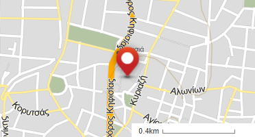 Location of business on map