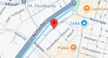 Χάρτης και σημείο της επιχείρησης
