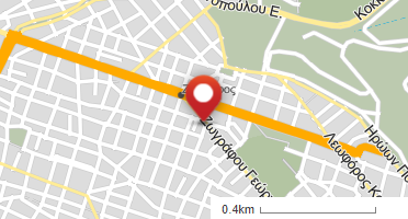 Location of business on map