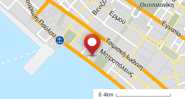 Location of business on map
