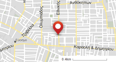 Location of business on map
