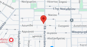 Location of business on map