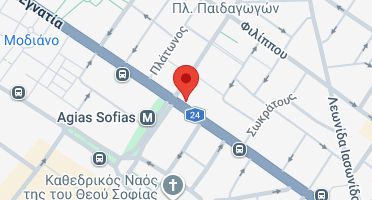 Location of business on map