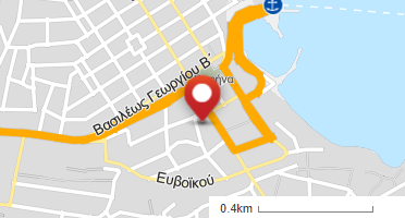 Location of business on map