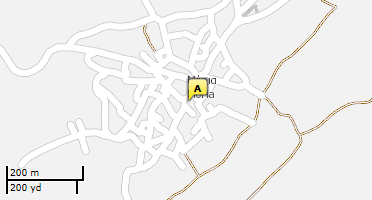 Location of business on map