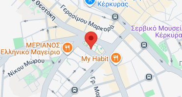 Location of business on map