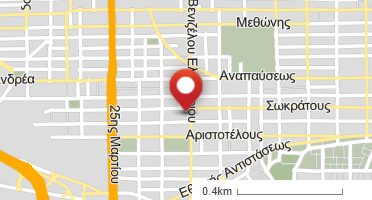 Location of business on map