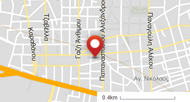 Location of business on map