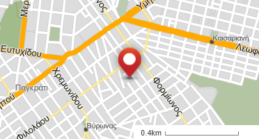 Location of business on map