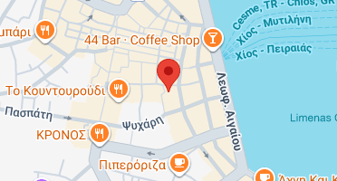 Location of business on map