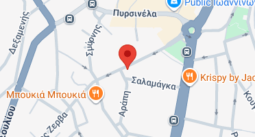 Location of business on map