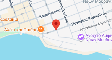 Location of business on map