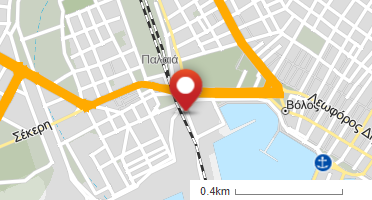 Location of business on map