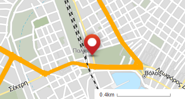 Location of business on map