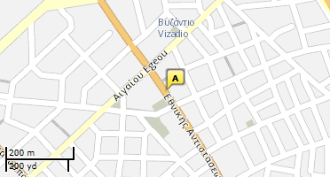 Location of business on map