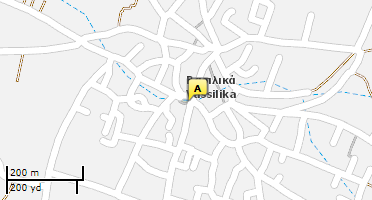Location of business on map