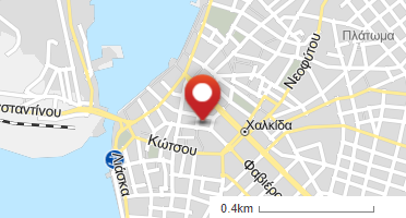 Location of business on map