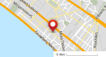 Location of business on map