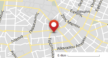 Location of business on map