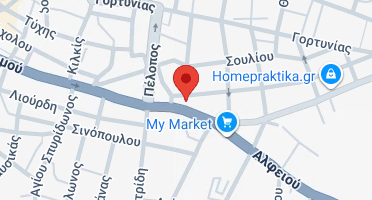 Location of business on map
