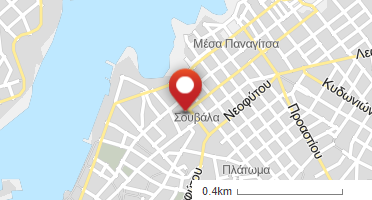 Χάρτης και σημείο της επιχείρησης