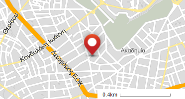 Location of business on map