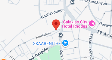 Location of business on map