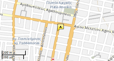 Χάρτης και σημείο της επιχείρησης