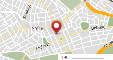 Location of business on map