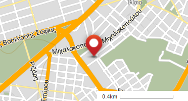 Location of business on map