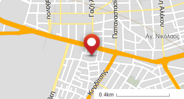 Location of business on map