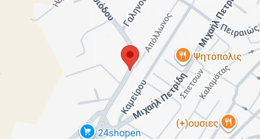 Location of business on map