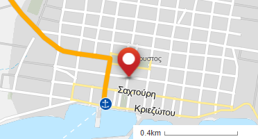 Location of business on map