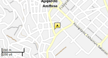 Χάρτης και σημείο της επιχείρησης