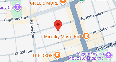 Location of business on map