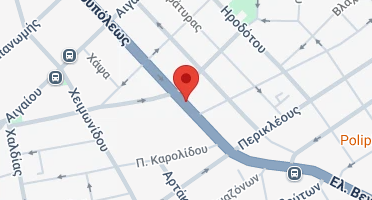 Location of business on map