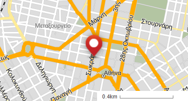 Location of business on map