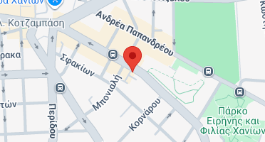 Location of business on map