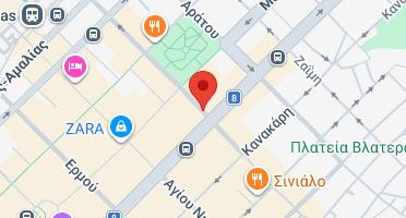 Location of business on map