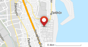 Location of business on map