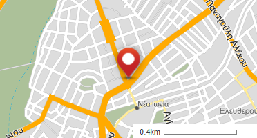 Location of business on map
