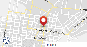 Location of business on map