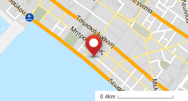 Location of business on map